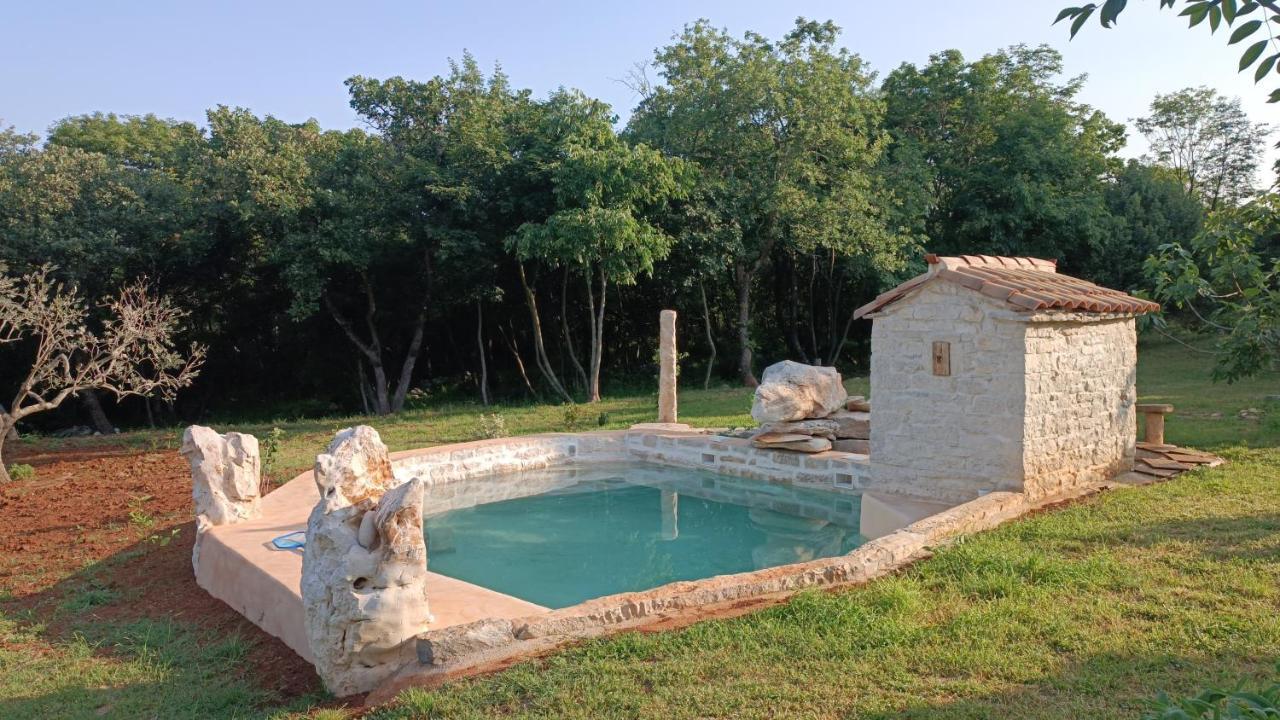 Cottage Al Merlo Olivo Buje Buitenkant foto