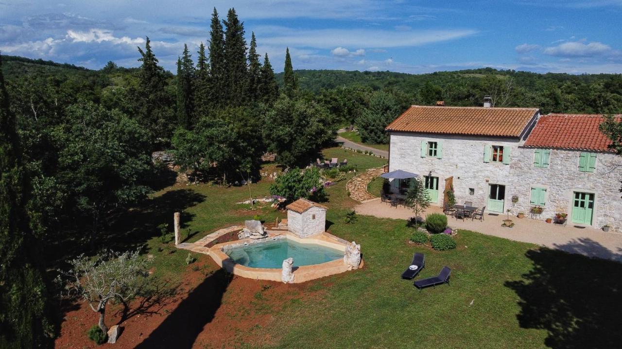 Cottage Al Merlo Olivo Buje Buitenkant foto